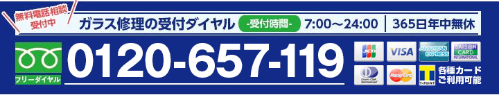 ガラス屋さんの電話番号