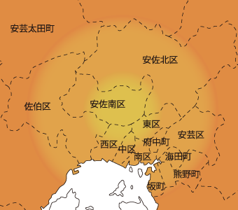 広島市対応エリア