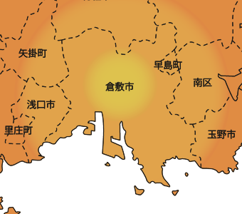 倉敷市対応エリア