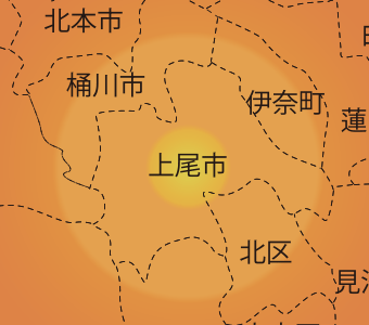 上尾市対応エリア