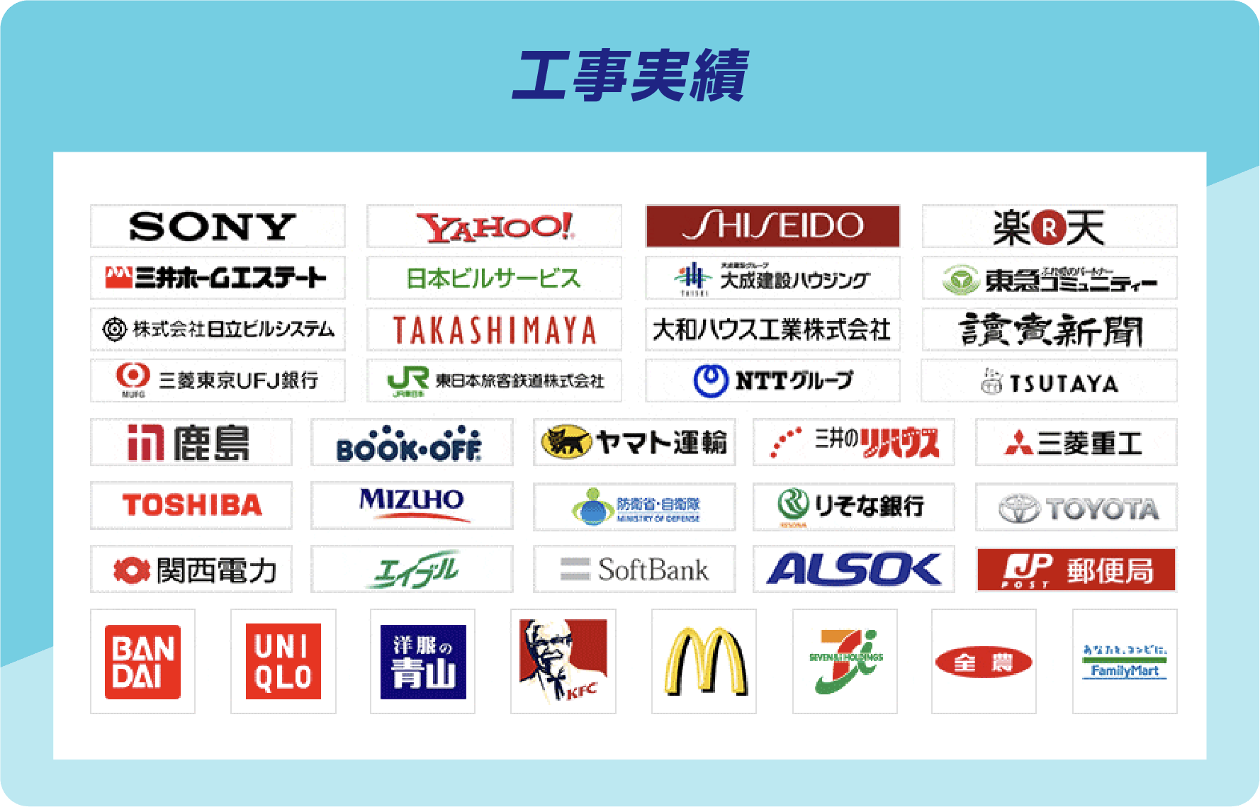 工事実績