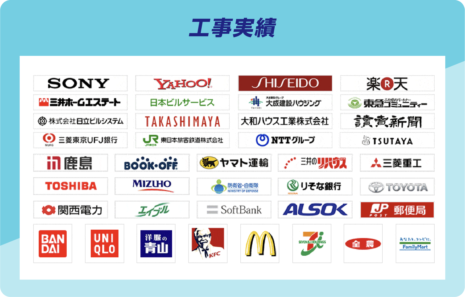 工事実績