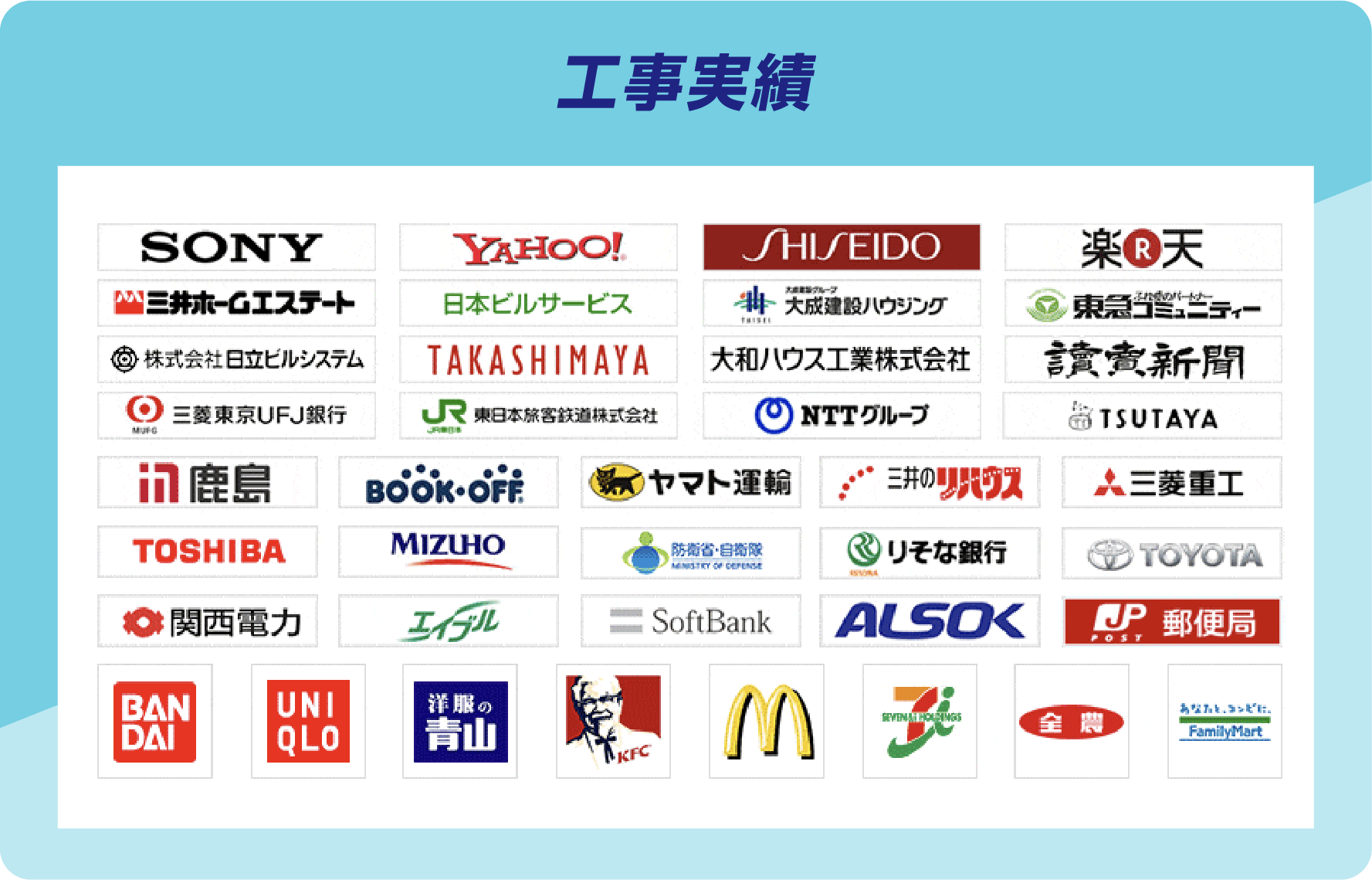 工事実績