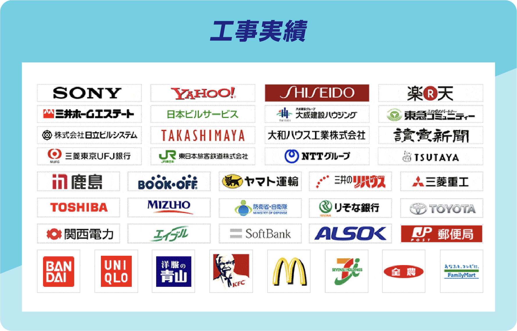 工事実績
