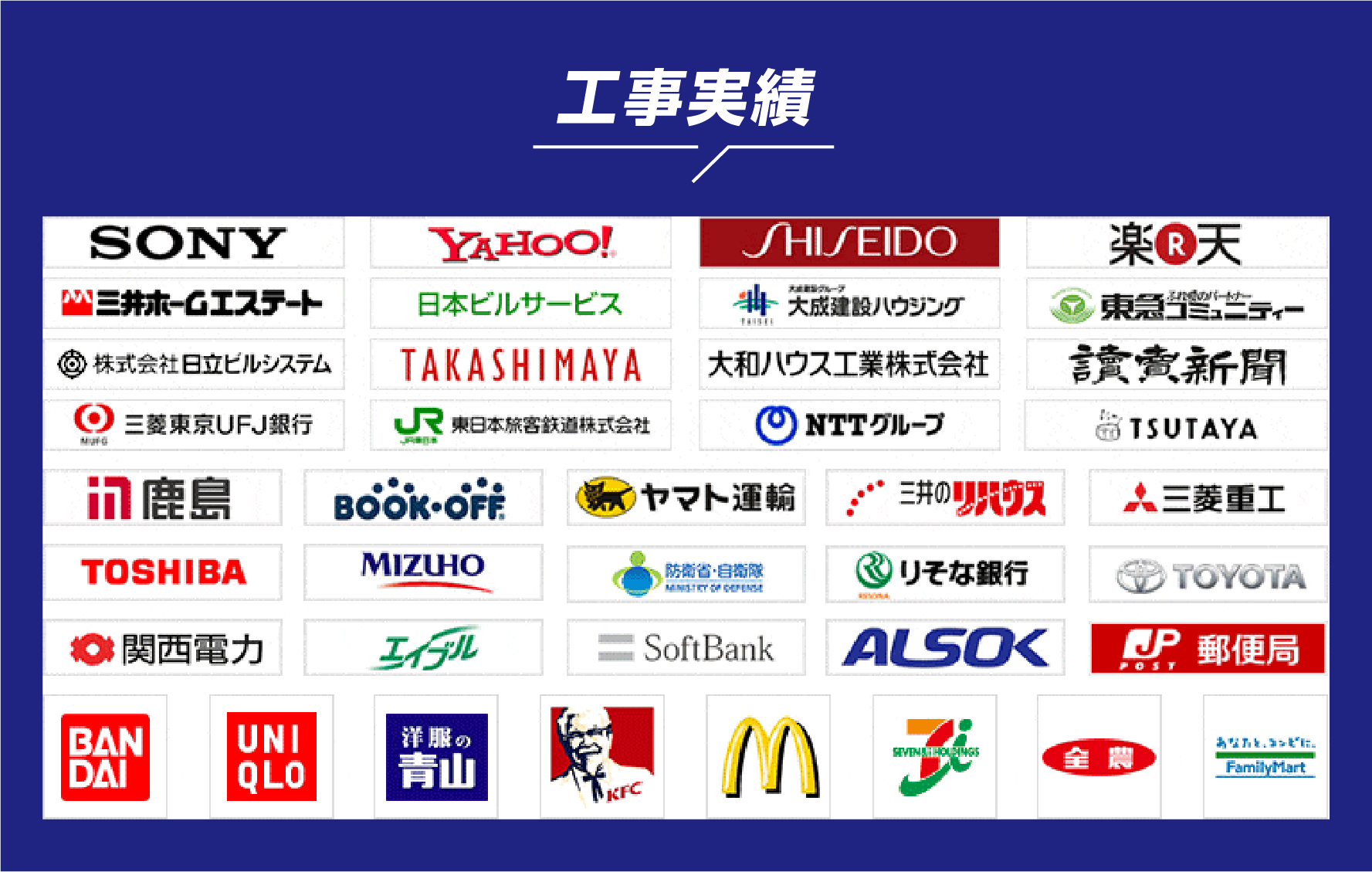 工事実績