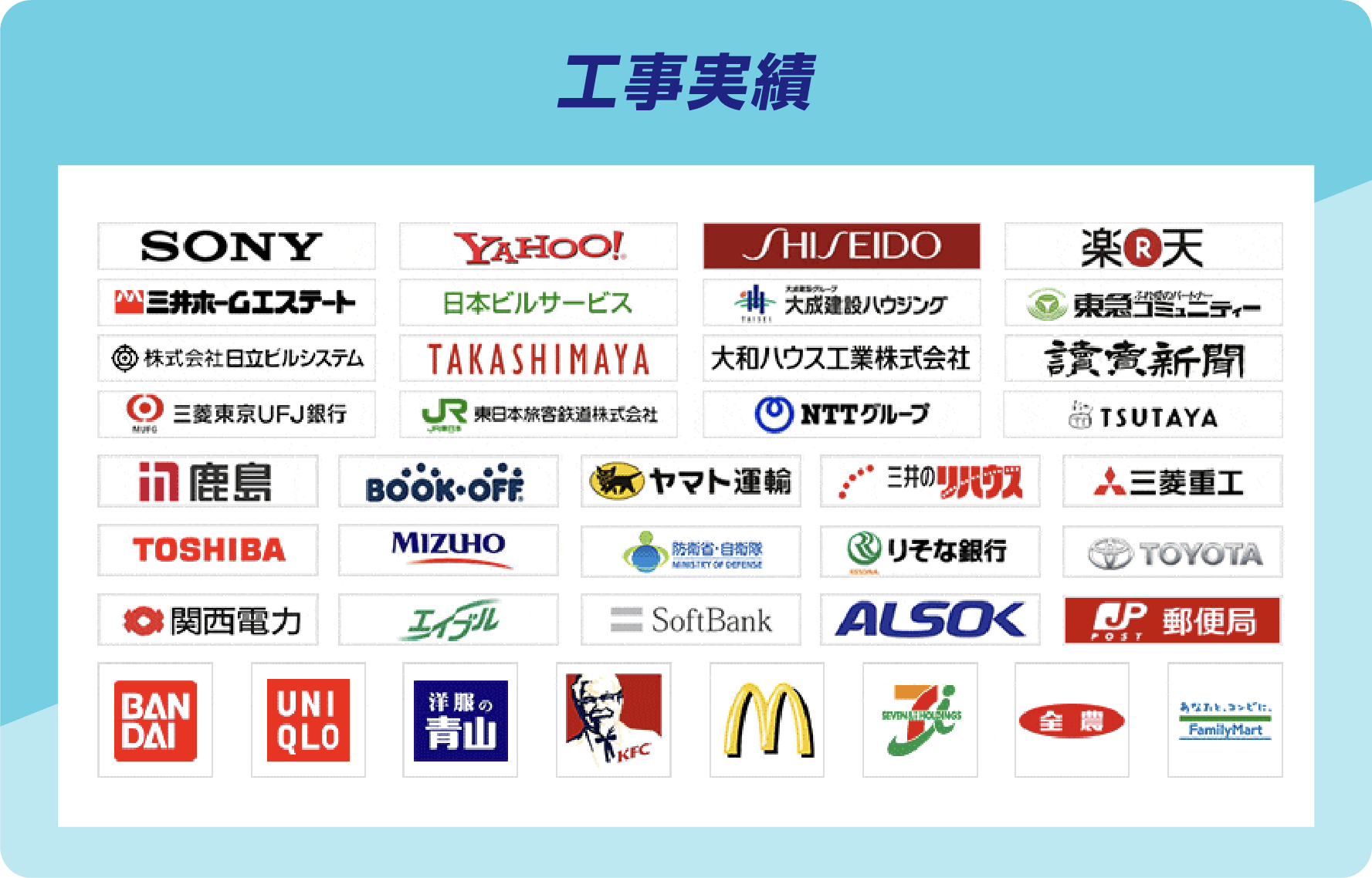 工事実績