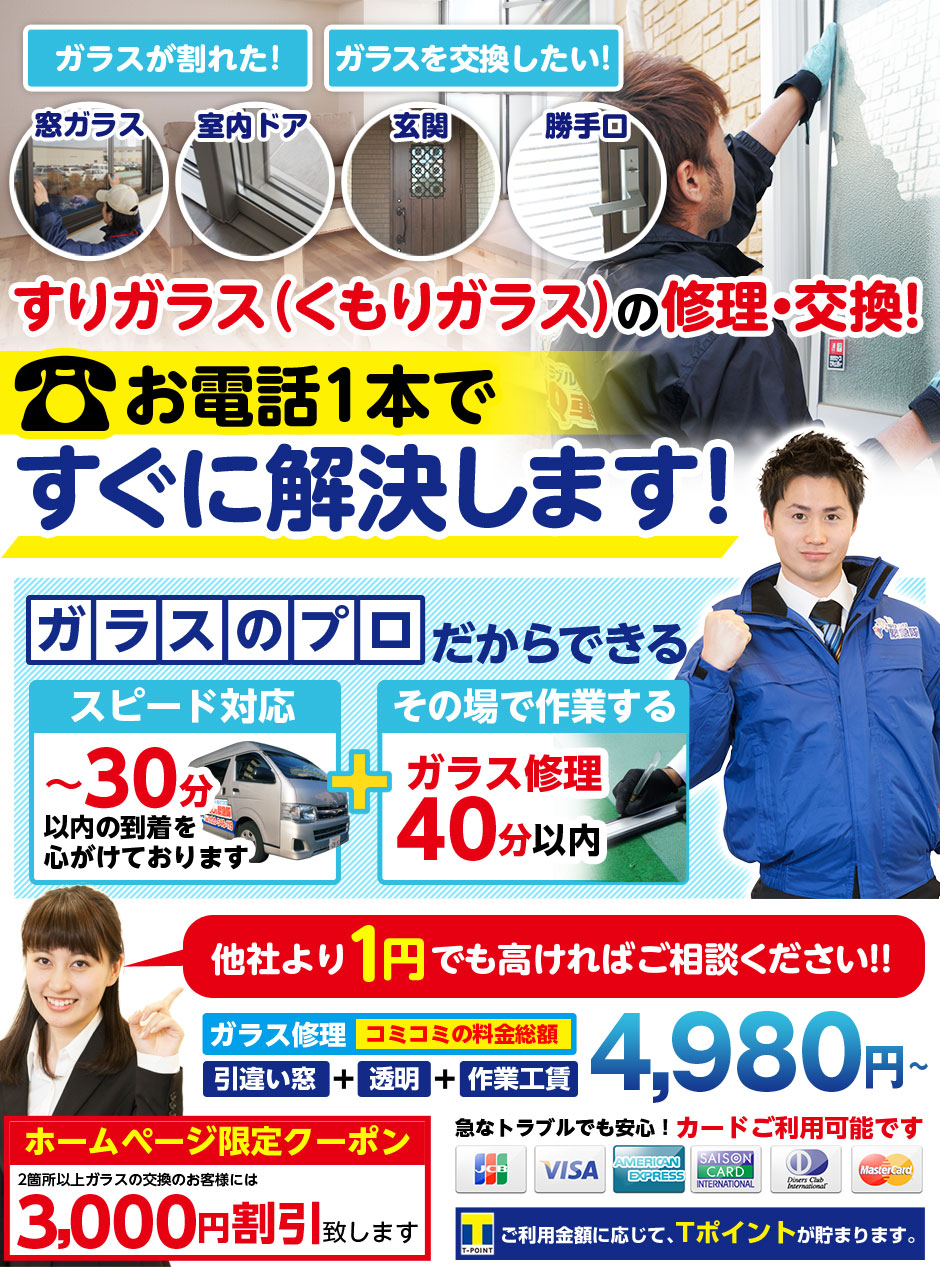 すりガラス
