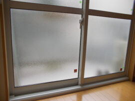 【長野市安茂里】強化ガラス修理