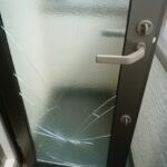 【松本市里山辺】強化ガラス修理の画像イメージ