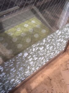 【鳥栖市曽根崎町】防音ガラス修理