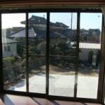 【岐阜市日野】網入りガラス修理の画像イメージ