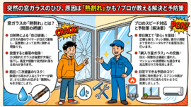 【埼玉県川口市
】網入りガラス修理
